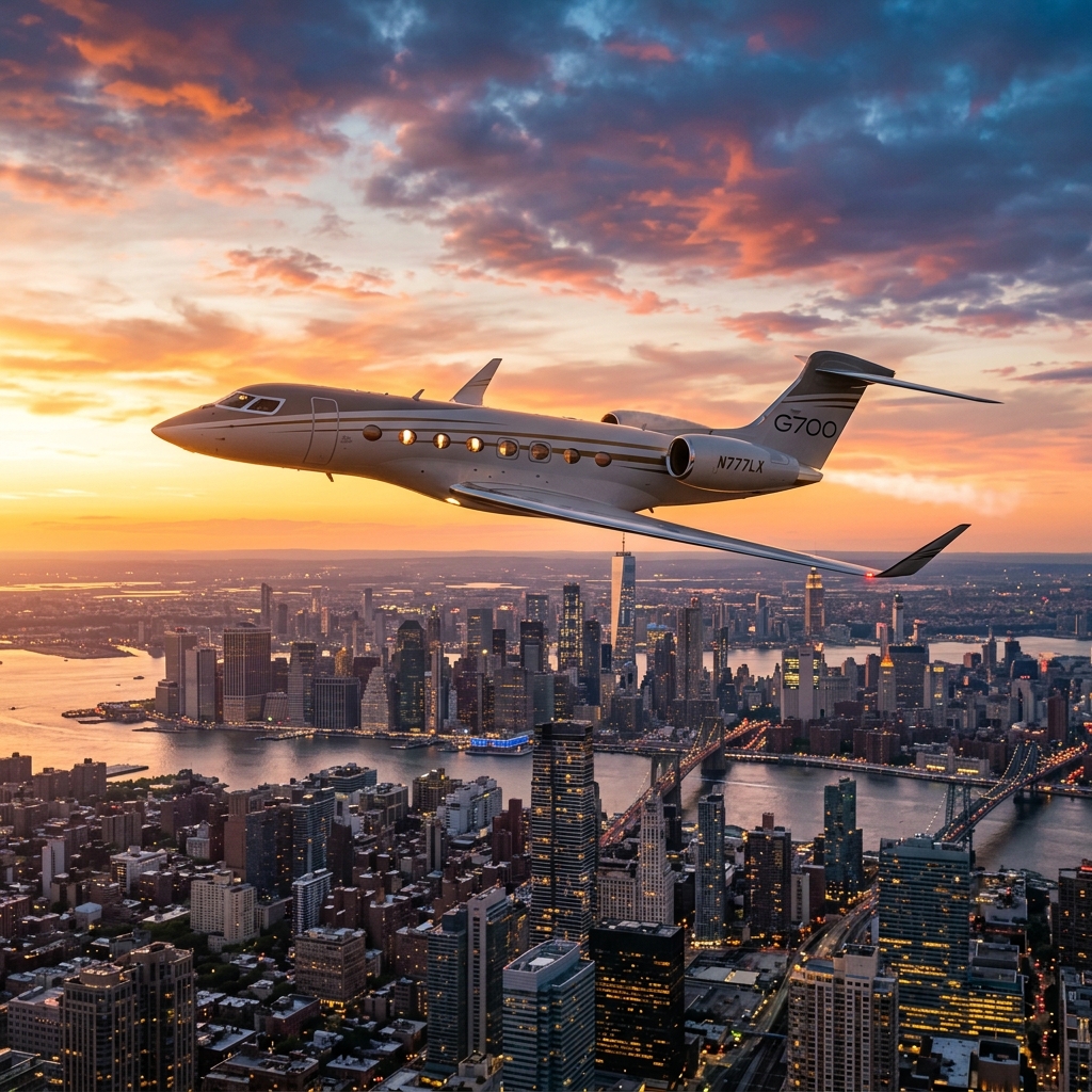 Private Jet Setup